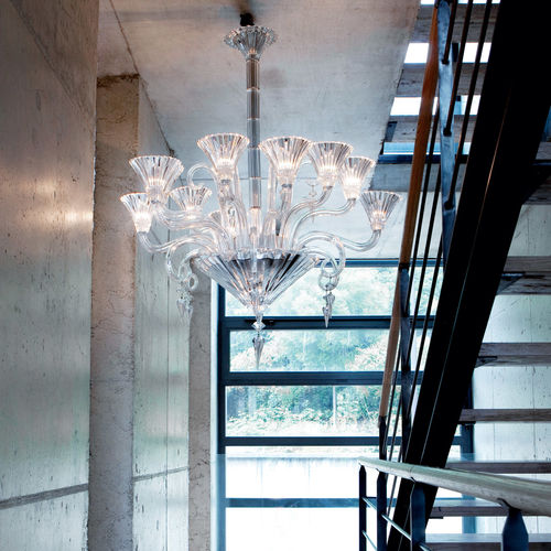 Lampadario contemporaneo - MILLE NUITS - Baccarat - in cristallo / a candelabro