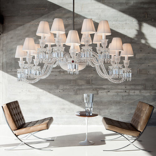 Lampadario contemporaneo - ELLIPSE  - Baccarat - in cristallo / a incandescenza / di Arik Levy