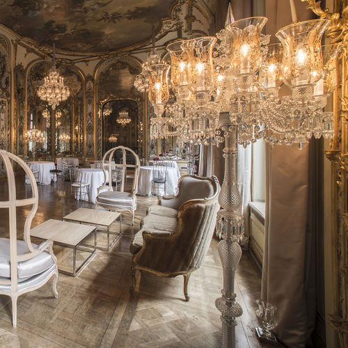 Lampada da terra - MILLE NUITS - Baccarat - in cristallo / in stile / con cavo