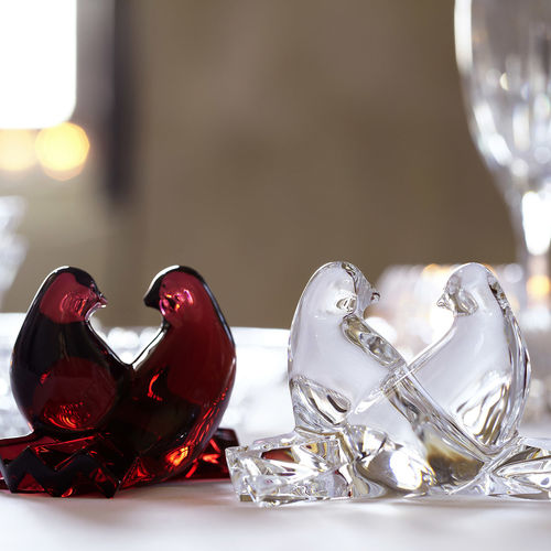 Scultura in cristallo - SAINT-VALENTIN DOVES - Baccarat