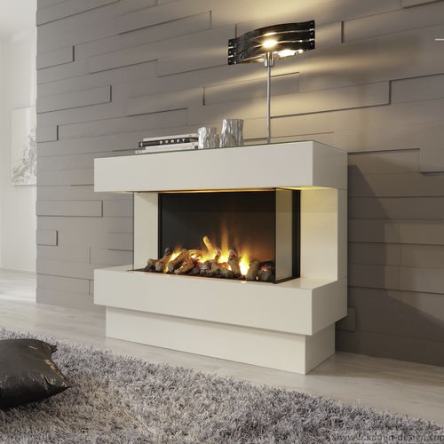 Camino elettrico - CONCEPT 4 EL - Kamin-Design GmbH & Co KG Ingolstadt - da incasso / a 3 facce / con focolare chiuso