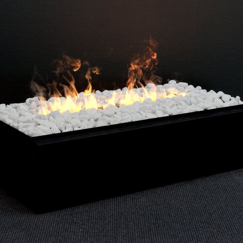 Inserto per camino trifacciale - DIMPLEX CASSETTE L PEBBLES  - Kamin-Design GmbH & Co KG Ingolstadt - elettrico / telecomandato / con effetto fiamma