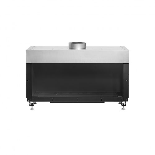 Focolare chiuso a gas - AVENUE MF 1050-40 GHE 1S - Metalfire Architectural fireplaces - a 1 faccia / in acciaio / in ghisa