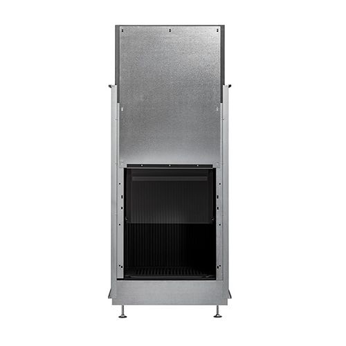 Camino a legna - ULTIME D MF 600-75 WHE 1S - Metalfire Architectural fireplaces - da appoggio / da terra / Faccia singola