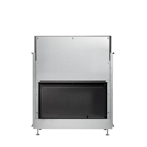 Camino a legna - ULTIME D MF 1050-50 WHE 1S - Metalfire Architectural fireplaces - da appoggio / da terra / Faccia singola