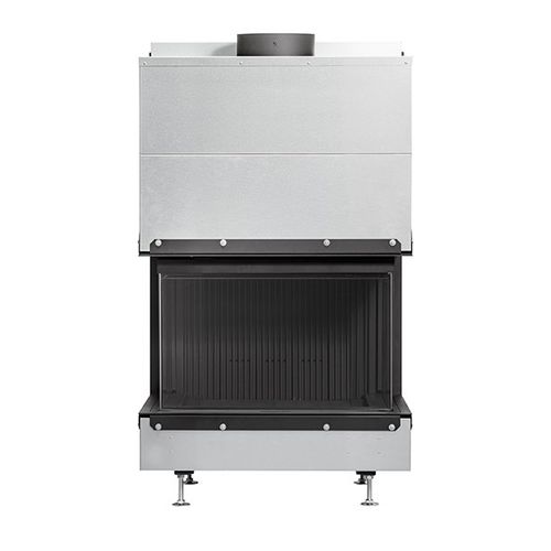 Camino a legna - ULTIME D MF 800-50 WHE 3S V20 - Metalfire Architectural fireplaces - da incasso / da terra / a 3 facce