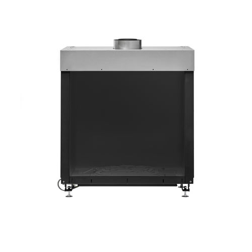 Focolare chiuso a gas - Avenue MF 800-75 GHE 1S - Metalfire Architectural fireplaces - a 1 faccia / in acciaio / in ghisa