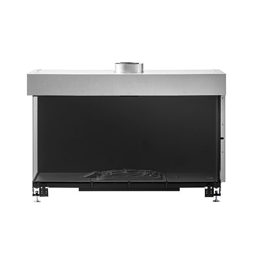 Focolare chiuso a gas - AVENUE MF 1300-60 GHE 2S - Metalfire Architectural fireplaces - a doppia faccia / in acciaio / in ghisa