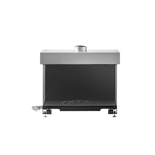 Focolare chiuso a gas - AVENUE PLUS MF 800-40 GHE 3S - Metalfire Architectural fireplaces - a 3 facce / in acciaio / in ghisa