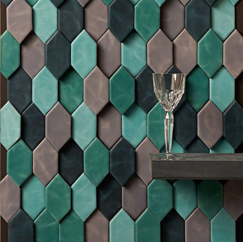 Pannello decorativo di rivestimento - DIAMANT - Cuir au Carré - da parete / per mobile / per soffitto