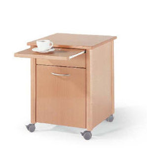 Comodino contemporaneo - P 930 - Völker - in legno / professionale / per struttura sanitaria