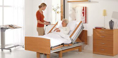 Letto ospedaliero - 3082 VIS-A-VIS - Völker - contemporaneo / in legno