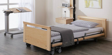 Letto ospedaliero - 5380 - Völker - contemporaneo / in legno