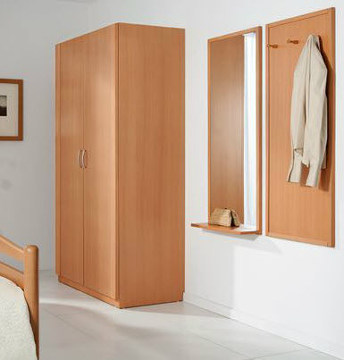 Armadio contemporaneo - Völker - in legno / con ante battenti / per struttura sanitaria