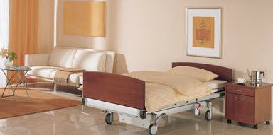 Letto ospedaliero - S 962-2 - Völker - contemporaneo / in legno