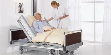 Letto ospedaliero - S 962-2 VIS-A-VIS - Völker - contemporaneo / in metallo