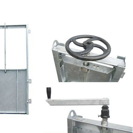 Valvola per controllo acque - PENSTOCKS - Techneau