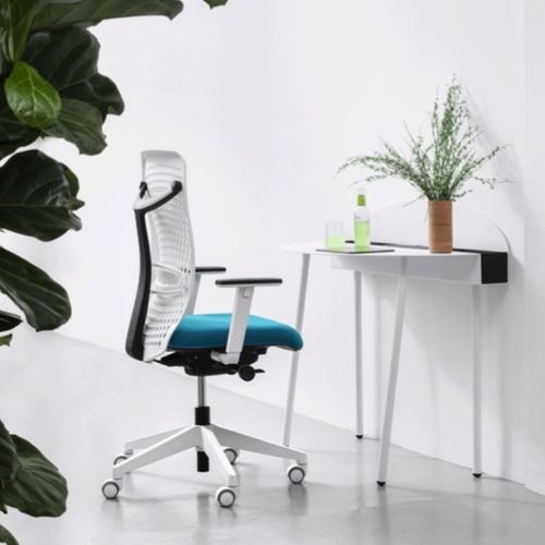 Sedia contemporanea - SMARTBACK - LUXY - da interno / in poliammide / in fibra di vetro