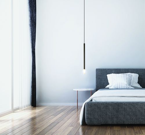 Lampada a sospensione - ZEN - GIBAS - in acciaio / contemporanea / con cavo