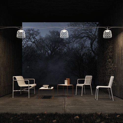 Illuminazione su cavi LED - 107.93 - GIBAS - rotonda / a rete / da interno