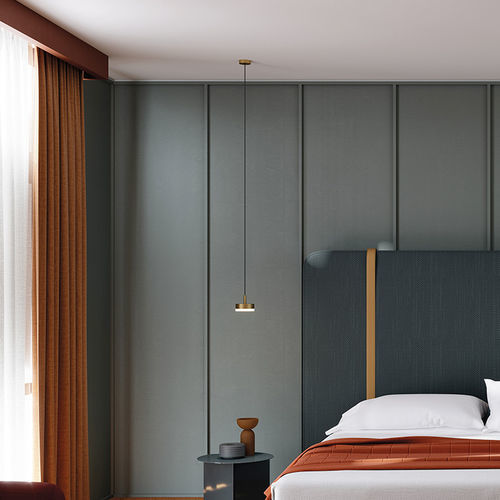 Lampada a sospensione - 169.21 - GIBAS - in ottone / in raso / contemporanea