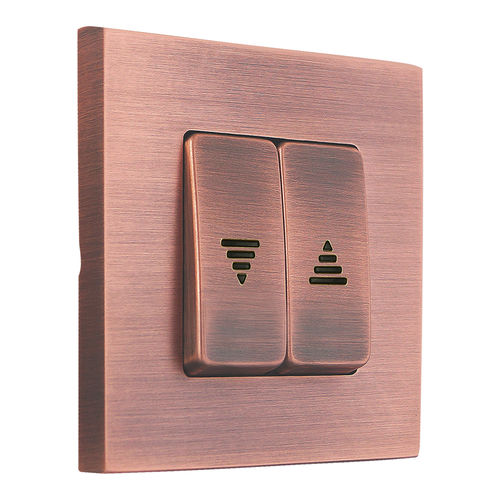 Interruttore per sistema domotico - FEDE Switch & Light - a pulsante scorrevole / ad incasso / doppio