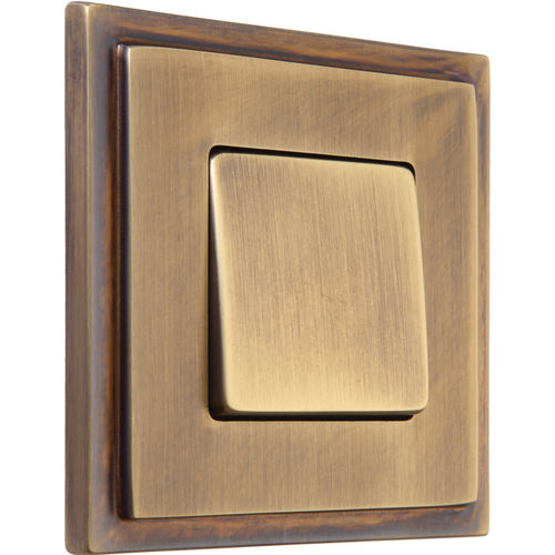 Interruttore a pulsante - SCHUFD01241  - FEDE Switch & Light - ad incasso / in metallo / contemporaneo