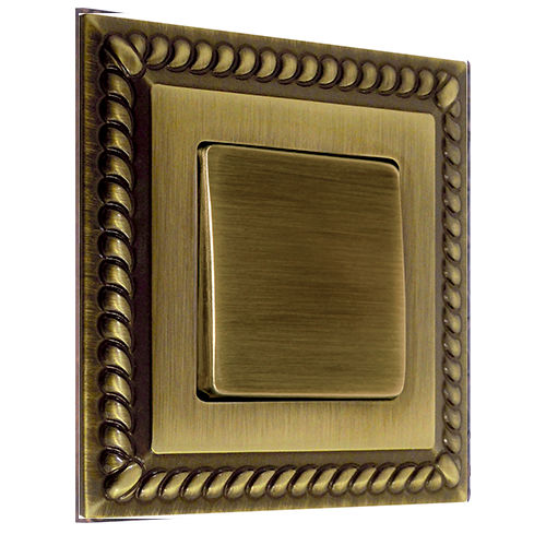 Interruttore a bascula - CONMFD01231-1 - FEDE Switch & Light - ad incasso / doppio / in ottone