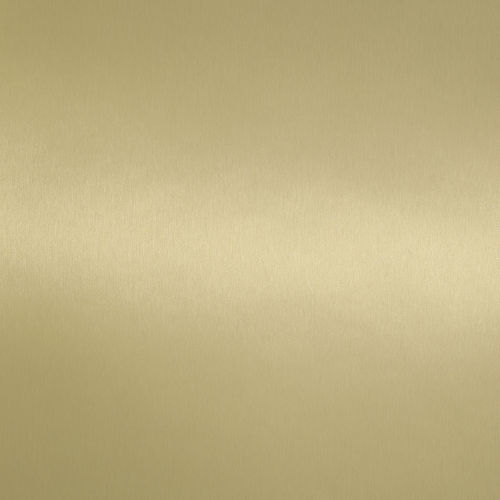 Laminato decorativo a tinta unita - 794 ALU GOLDTONE SPECIAL - HOMAPAL GmbH - spazzolato / HPL