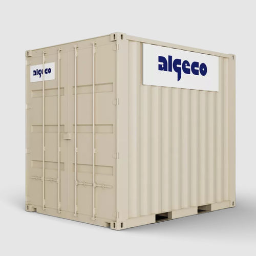 Costruzione di container per stoccaggio - 10 HIGH CUBE - Algeco - riutilizzabile / in acciaio galvanizzato