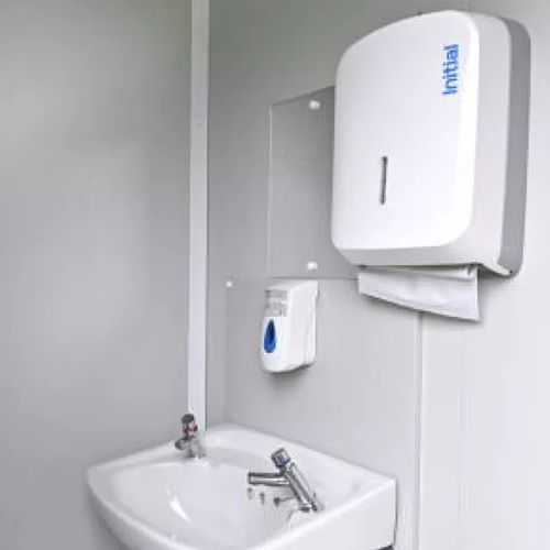 Distributore di sapone professionale - WASHROOM CONSUMABLES - Algeco - da parete / in plastica / manuale