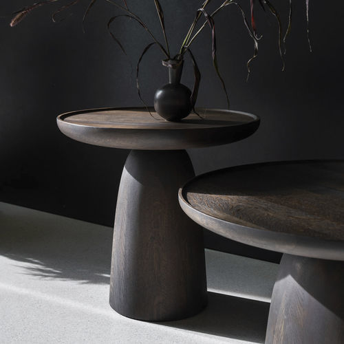 Tavolo d'appoggio contemporaneo - HRIB - JAVORINA - in rovere / in noce / in legno massiccio