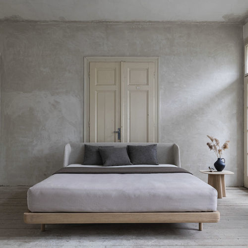 Letto matrimoniale - SOFT  - JAVORINA - contemporaneo / con testiera imbottita / in tessuto