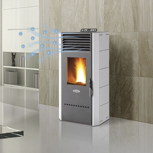 Stufa a pellet - BIO80H - FAIR srl - 0 - 5 kW / 5 kW...10 kW / da appoggio