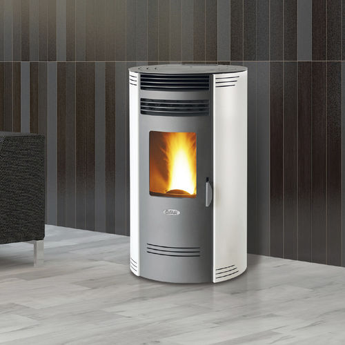 Stufa a pellet - BIO80Q - FAIR srl - 0 - 5 kW / 5 kW...10 kW / da appoggio