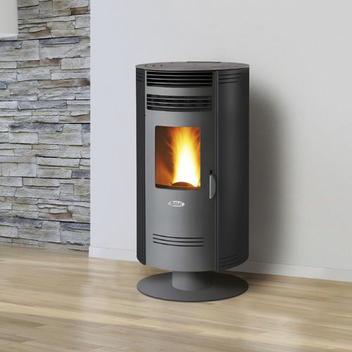 Stufa a pellet - BIO100Q - FAIR srl - 0 - 5 kW / 5 kW...10 kW / da appoggio