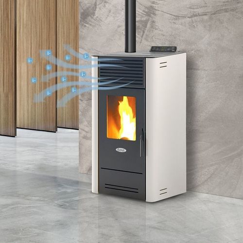 Stufa a pellet - BIO80AH - FAIR srl - 0 - 5 kW / 5 kW...10 kW / da appoggio