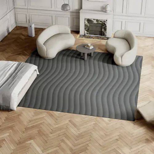 Tappeto contemporaneo - REFORM A NEW WAVE OCEAN  - EGE CARPETS - a motivi / in poliammide / quadrato