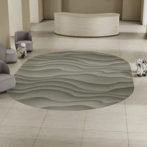 Tappeto contemporaneo - REFORM A NEW WAVE SAND  - EGE CARPETS - a motivi / in poliammide / quadrato