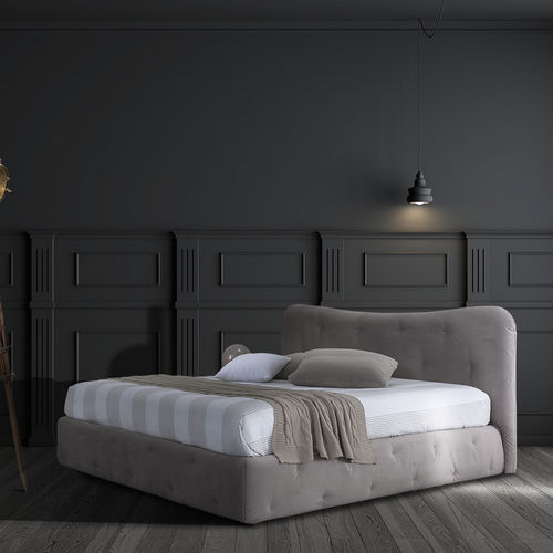 Letto matrimoniale - BUBBLE - GIESSEGI - contemporaneo / imbottito / con testiera