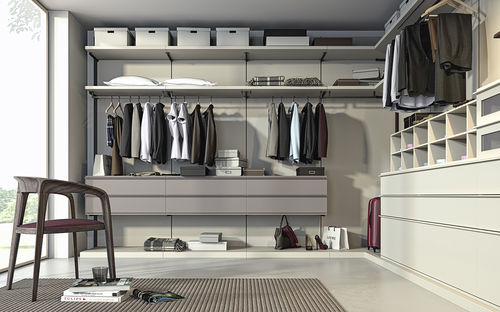 Cabina armadio ad angolo - 01  - GIESSEGI - contemporanea / in legno laccato