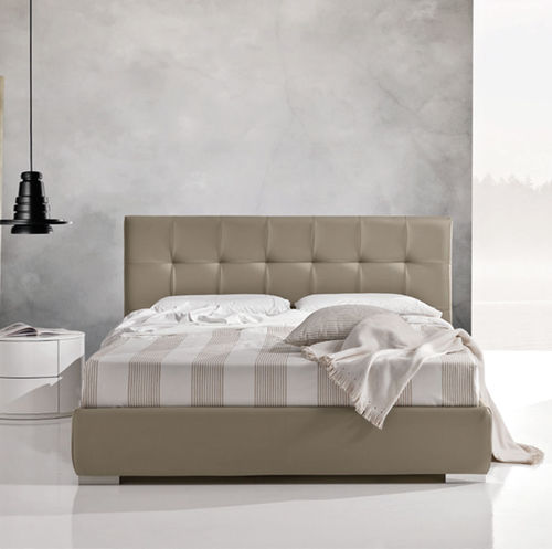 Letto matrimoniale - EGO  - GIESSEGI - contemporaneo / imbottito / con testiera