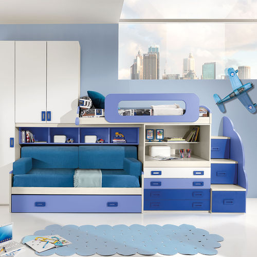 Letto a castello - CM33 - GIESSEGI - singolo / contemporaneo / per bimbo