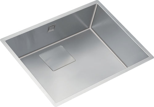 Lavello a 1 vasca - ES 550/400.0 E - TEKA KUPPERSBUSCH - senza gocciolatoio / in acciaio inossidabile / da incasso