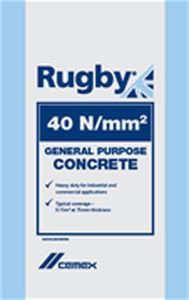 Cemento ad alto rendimento - RUGBY 40N/MM2 - Cemex