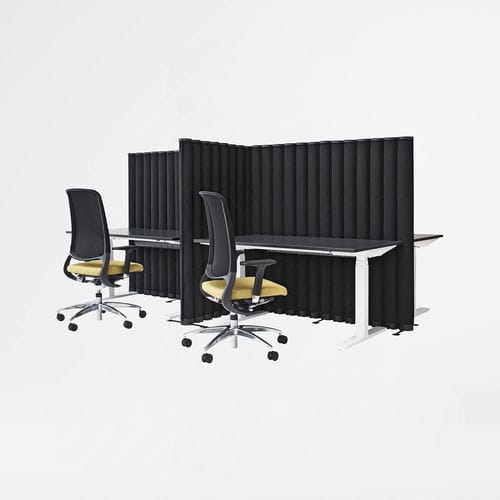 Scrivania per open space - SERIES[P] - KINNARPS - contemporanea / in laminato / in metallo