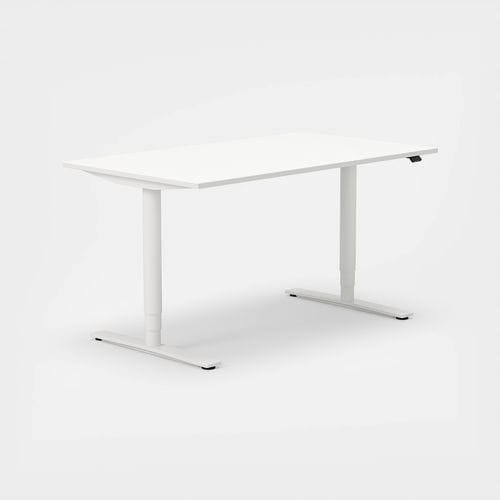 Tavolo da lavoro contemporaneo - OBERON - KINNARPS - in legno / rettangolare / curvo