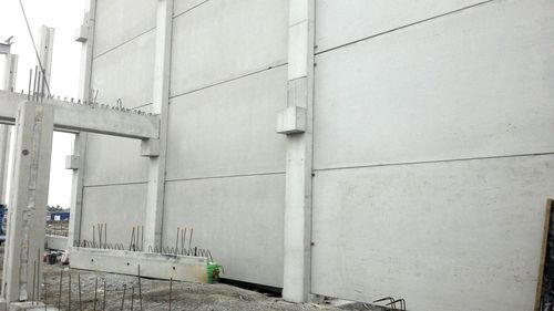 Muro in cemento armato - SEAC - in calcestruzzo prefabbricato / con pannelli modulari / tagliafuoco