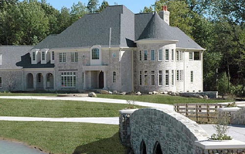 Lastra di paramento in pietra - ROCKFORD ESTATE BLEND™ - Indiana Limestone Company - per esterni