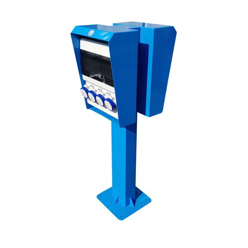 Dissuasore di distribuzione elettrica - SIMPLY - New VMR S.r.l. - fissa / in acciaio inossidabile / per spazi pubblici